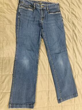 Eddie Bauer Authentic Denim Jeans Women’s Size 10 Mid Rise Straight